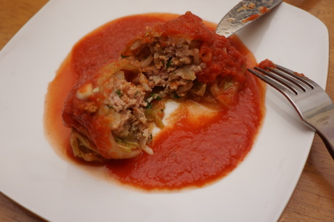 Tasty meaty filling